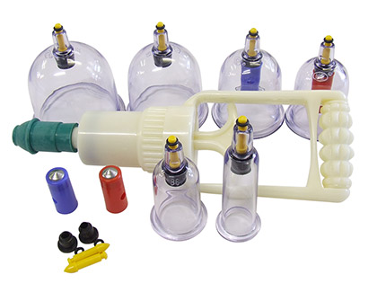 Cupping Set with vacuum pump